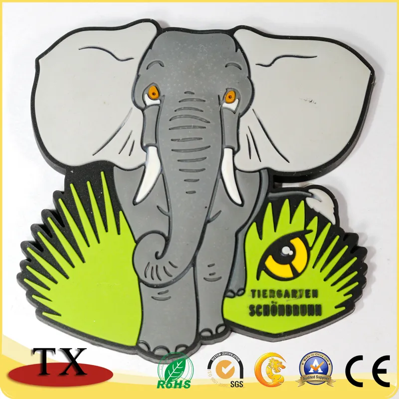 PVC Keychain Creative New Product Medal Fridge Magnet Customized Style