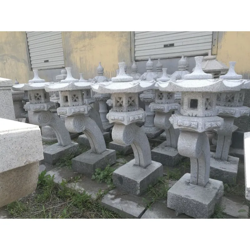 Rankei Lantern Popular Japanese Style Granite Lantern for Garden Decoration