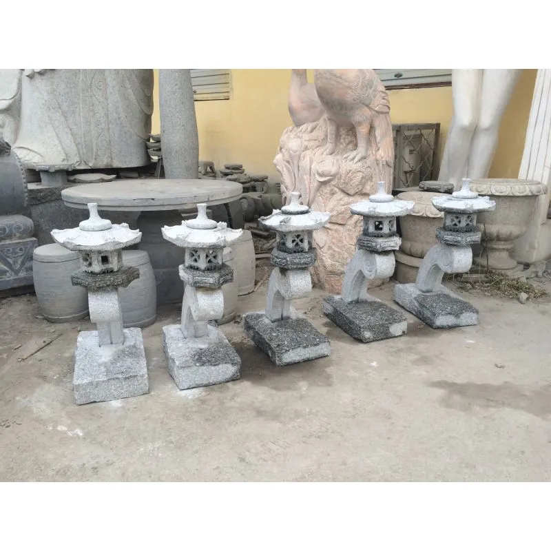 Rankei Lantern Popular Japanese Style Granite Lantern for Garden Decoration