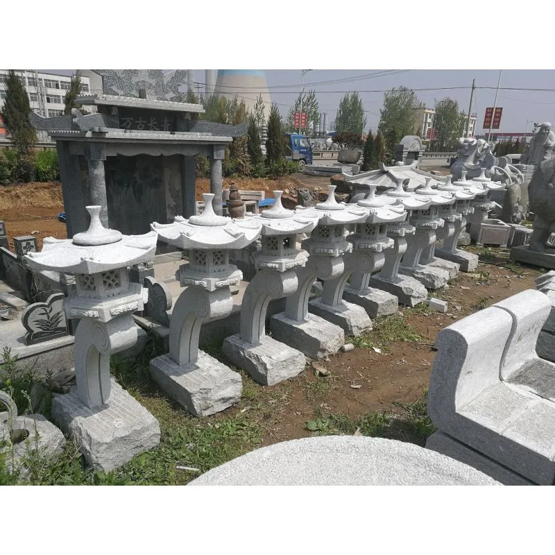 Rankei Lantern Popular Japanese Style Granite Lantern for Garden Decoration