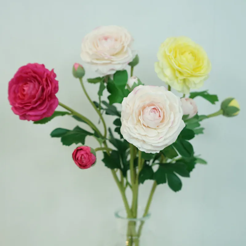Real Touch Rose Flower Wedding Occasion Flower Wall Artificial Roses Flowers
