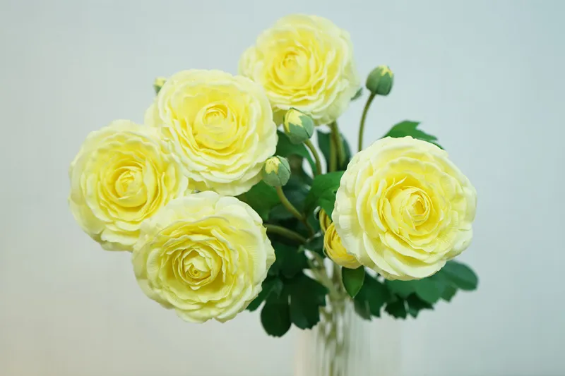 Real Touch Rose Flower Wedding Occasion Flower Wall Artificial Roses Flowers