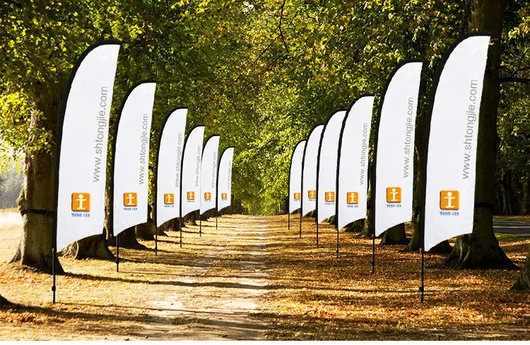 Sale Sign Sale Feather Banner Swooper Flag Pole Kit Flag for Any Shop Retail Sale and Other Commercial Action for Guaranteed Success Decoration