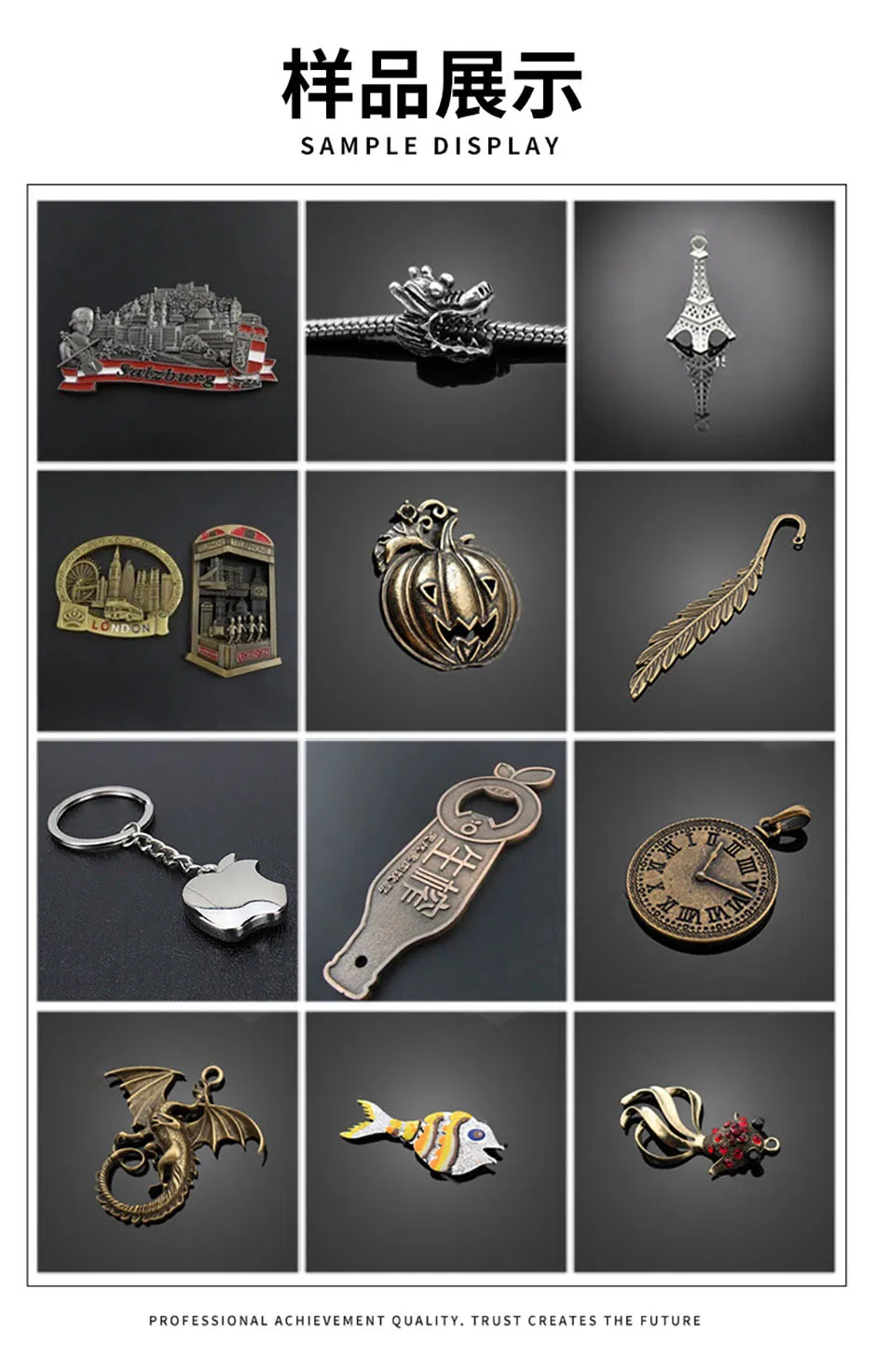 San Marino Double-Sided Cross Friendship Flag Badge Customization