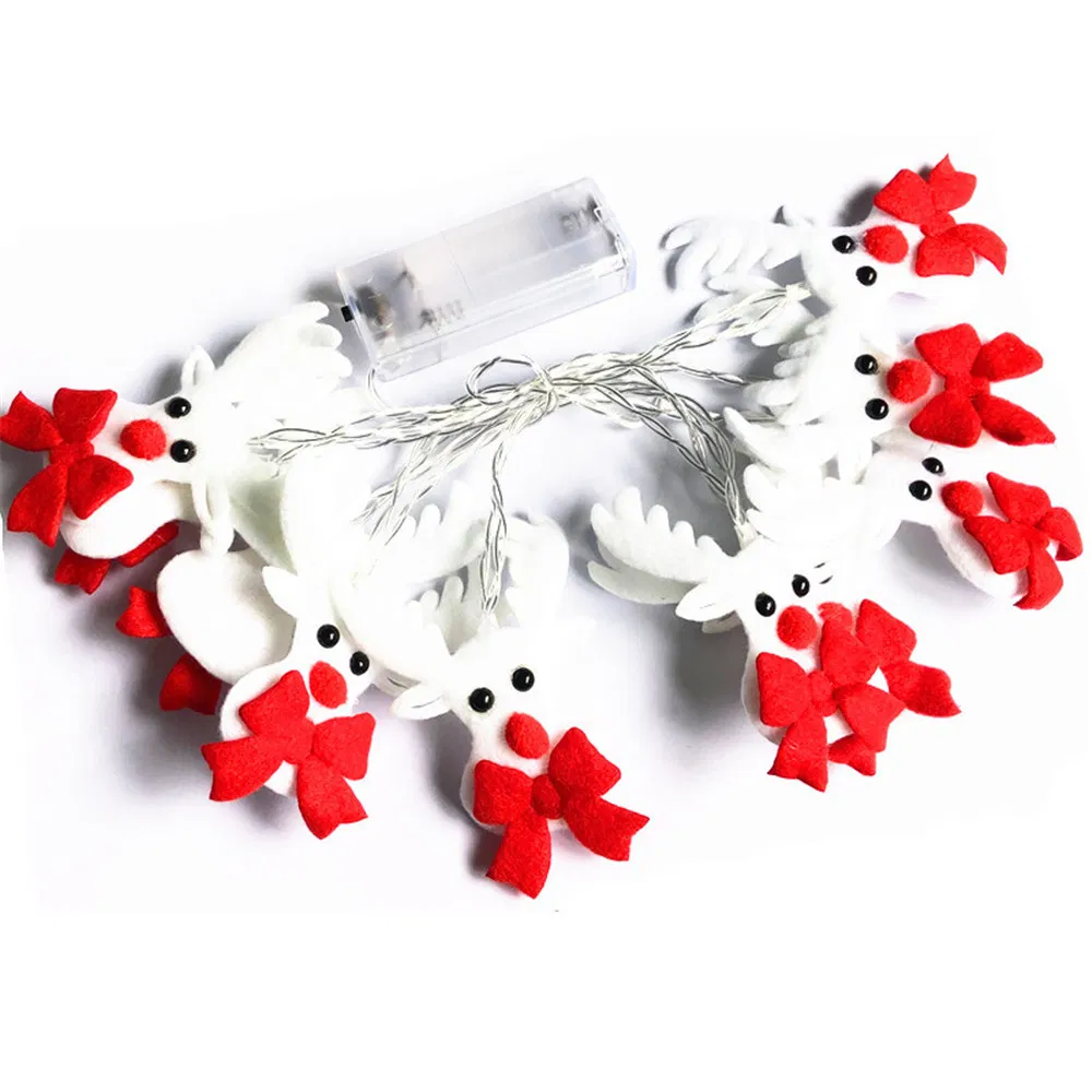 Snowman Christmas Tree LED Garland String Light Merry Christmas Decorations for Home Cristmas Ornament Xmas Navidad Gifts