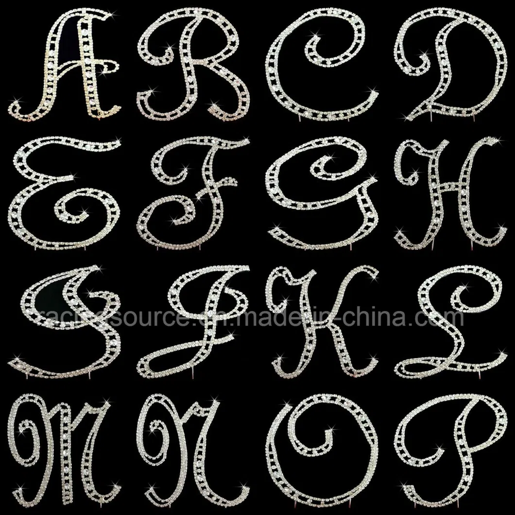 Sparkly Vintage Number Wedding Cake Topper Birthday Anniversary