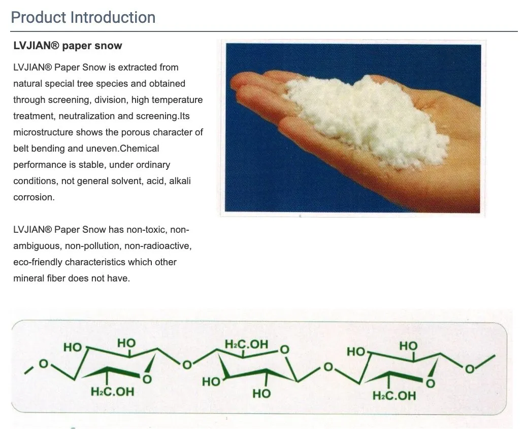 Special Effects Snow Biodegradable Paper Snow Cellulose Artificial Display Snow