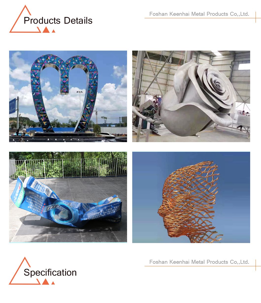 Stainless Steel Animal Sculpture - Horse Design and Fabrcation