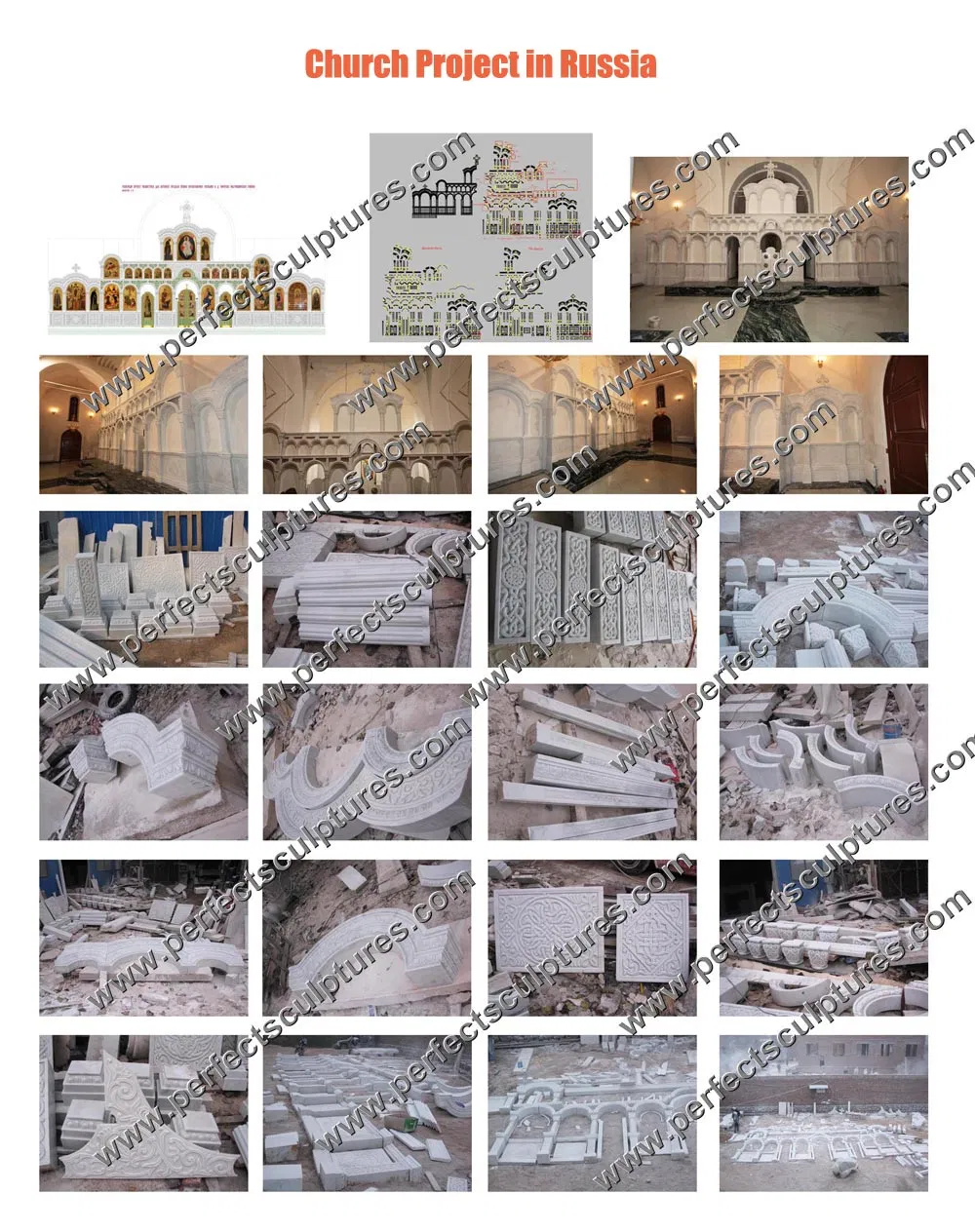 Stone Marble Granite Arch Doorway for Archway Door Surrounding (DR034)