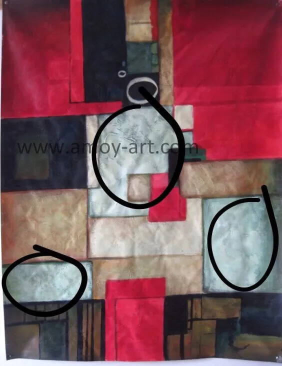 Stretched Chinese Handmade Oil Picture From Workshop
