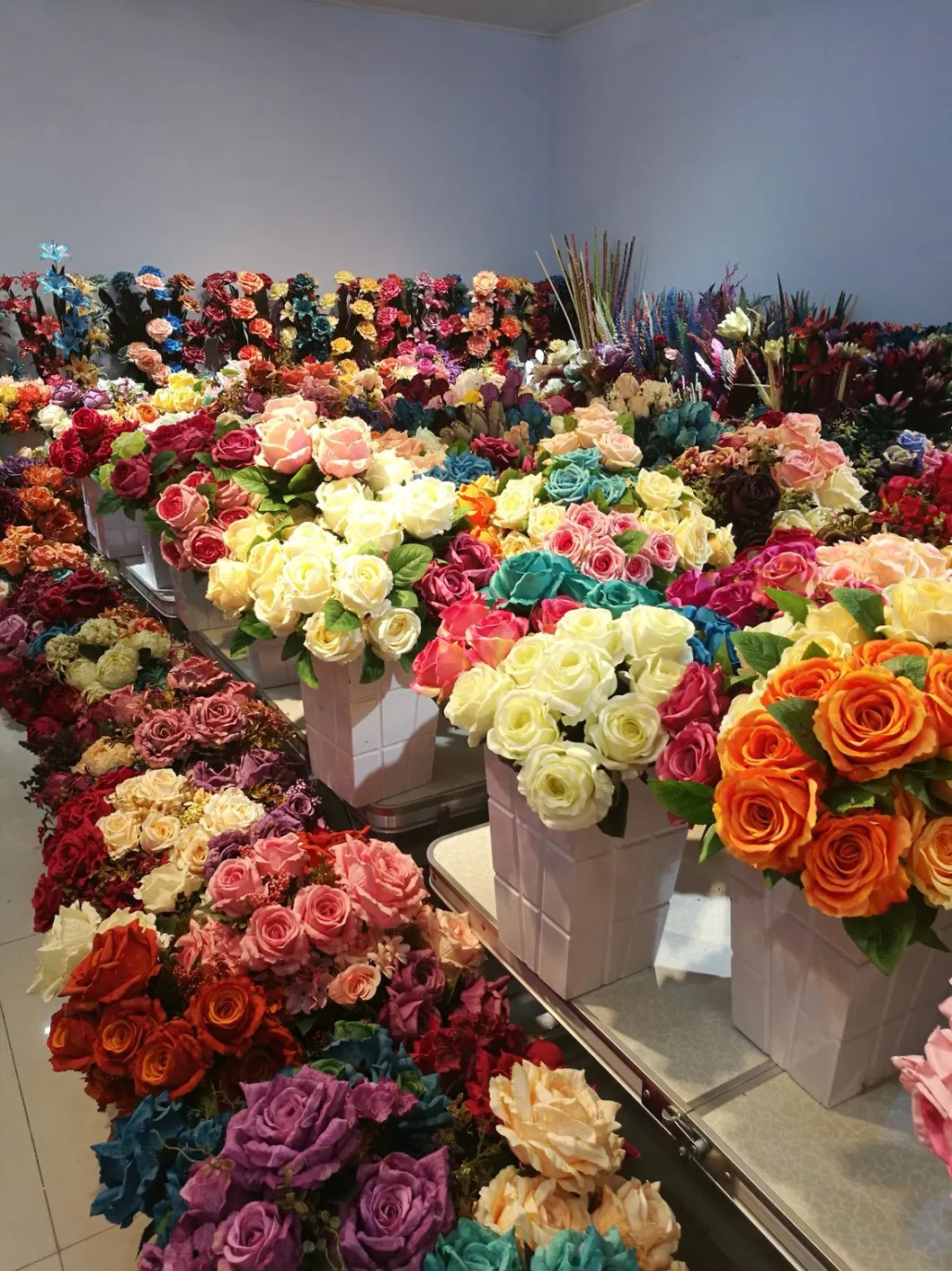 Top Quality Artificial Silk European Big Peony Bouquet Bunch Flower for Home and Wedding Decoration