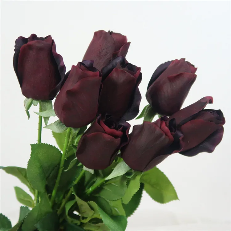 Wedding Decoration Everyday Occasion Real Touch Rose Artificial Flower Home Decorative