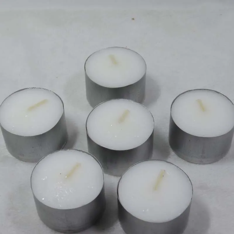 Wedding Favors Candles White Mini Tea Light Candles in Plastic Bag