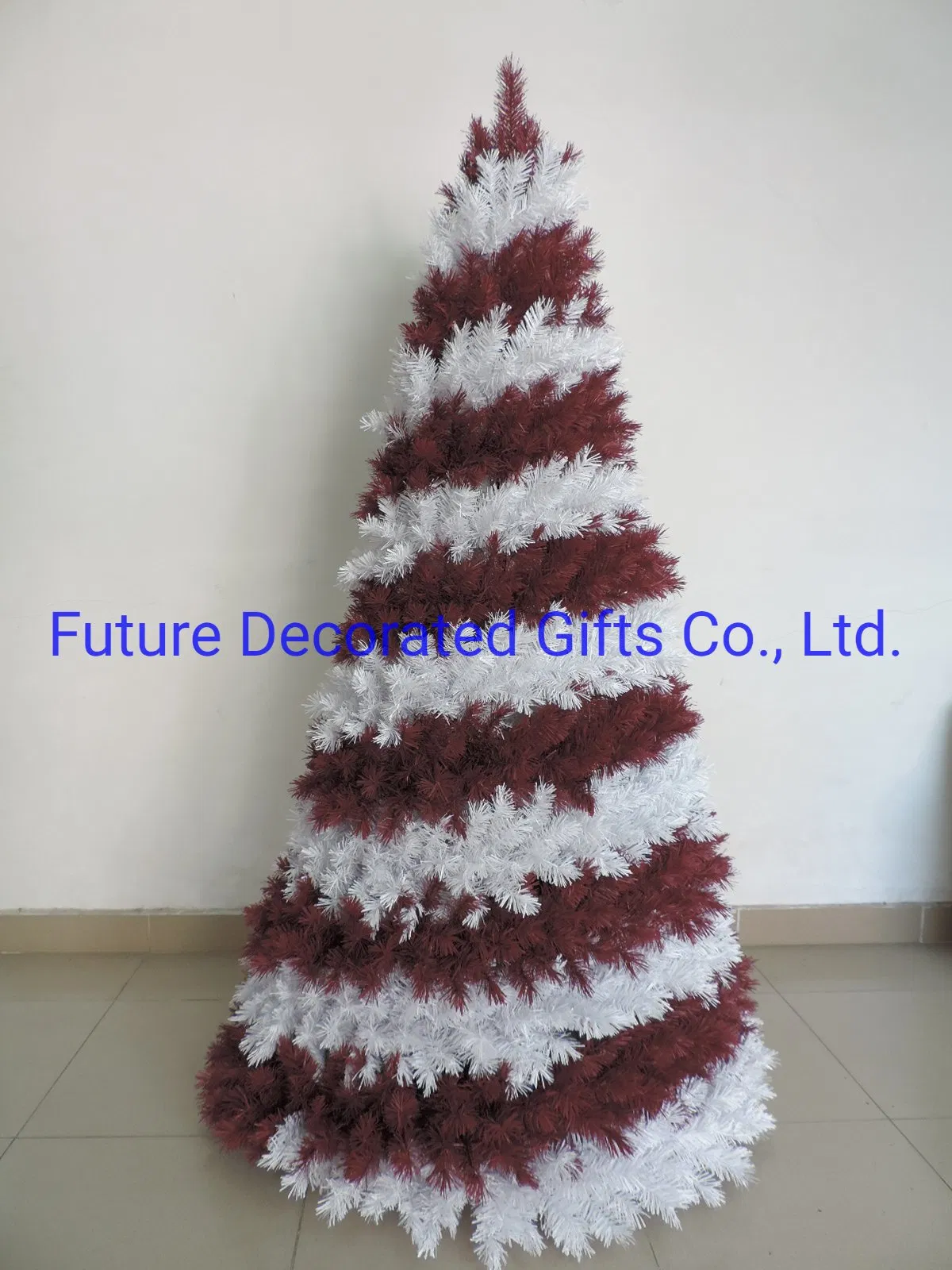 White/Dark Red Christmas Home Decoration Gift Ornament Tree 210cm