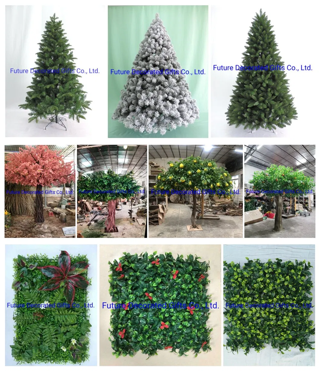 White/Dark Red Christmas Home Decoration Gift Ornament Tree 210cm