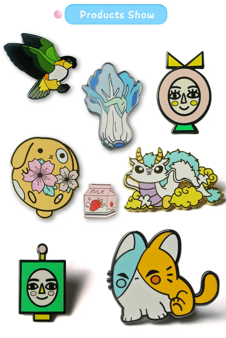 Wholesale Best Kpop Idol Metal Soft Enamel Lapel Pin Badge