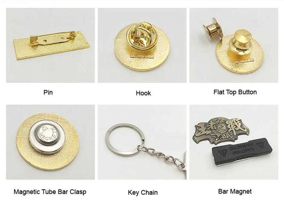 Wholesale Cheap Custom Made Debossed Soft Enamel Anime Lovely Princess Metal Pin Badge for Souvenir