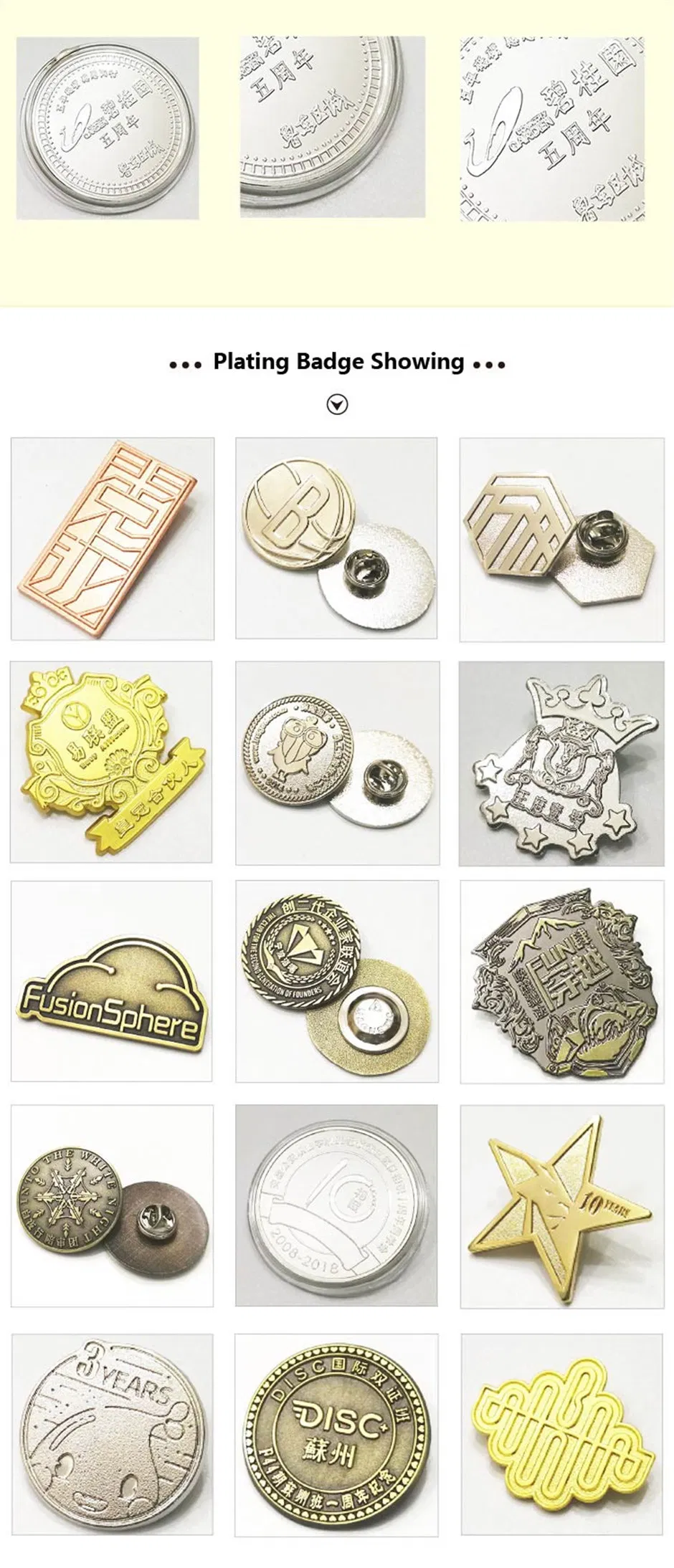 Wholesale Cheap Custom Made Debossed Soft Enamel Anime Lovely Princess Metal Pin Badge for Souvenir