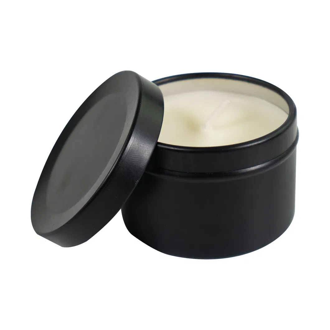 Wholesale Crystal Aromatherapy Private Label Soy Wax Scented Tin Chakra Candles