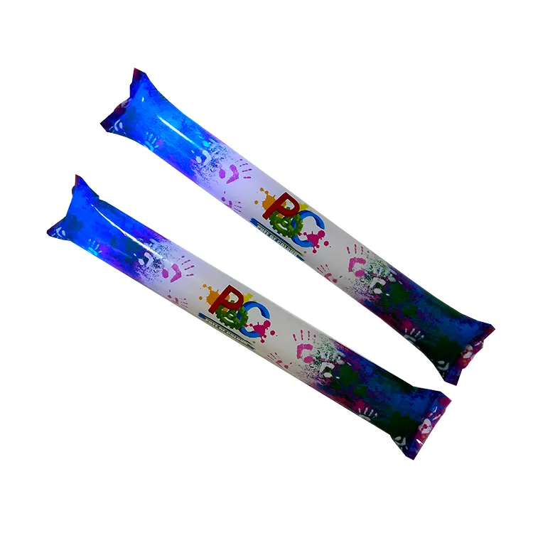 Wholesale Customized Logo Noise Making Balloon Light up Inflatable LED Cheering Stick