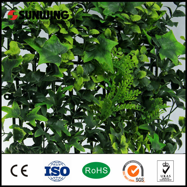 Wholesale Garden Decor Green Plastic Shrub Plants Fences