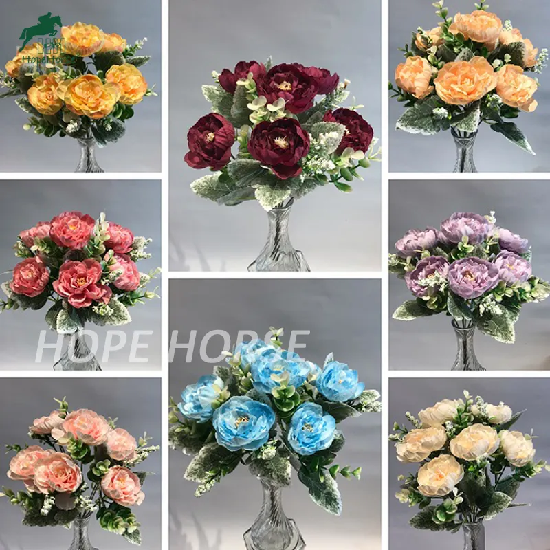 Wholesale Home Wedding Decorations Decorating Artificial Flowers Hydrangea