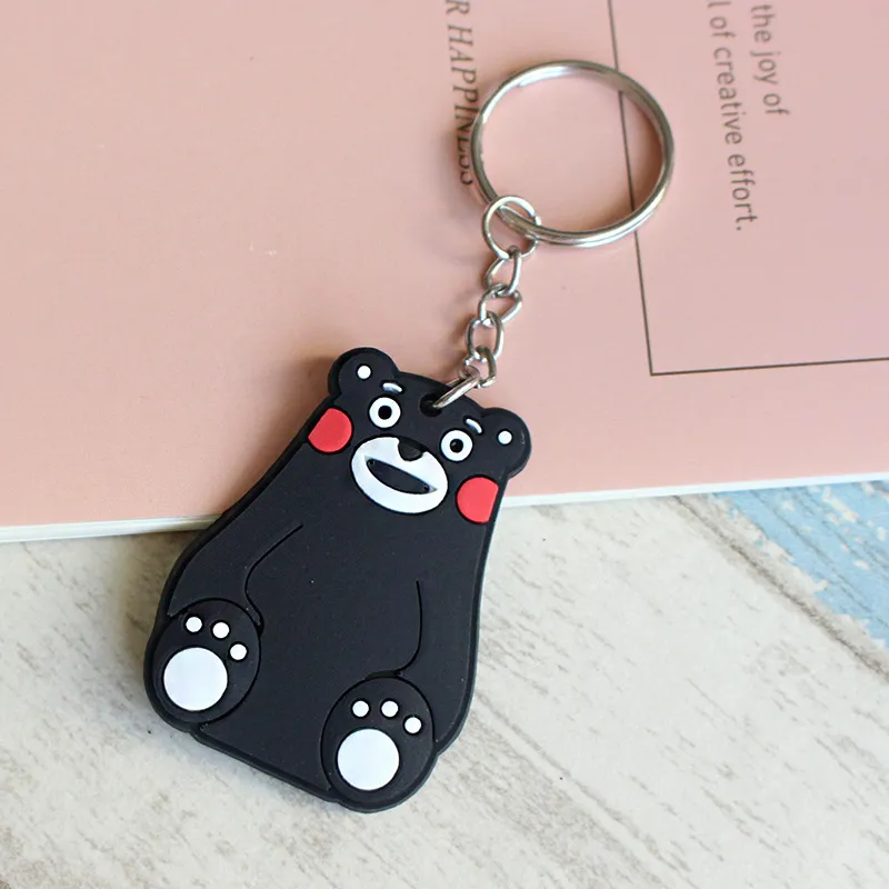 Wholesale in Stock Cute Pikachu Key Chain Custom Anime Character Keychain