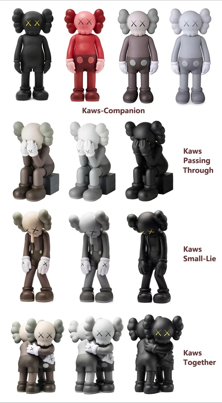Wholesale Life Size Resin Statue Fiberglass Kaws Sculpture Fsm-05