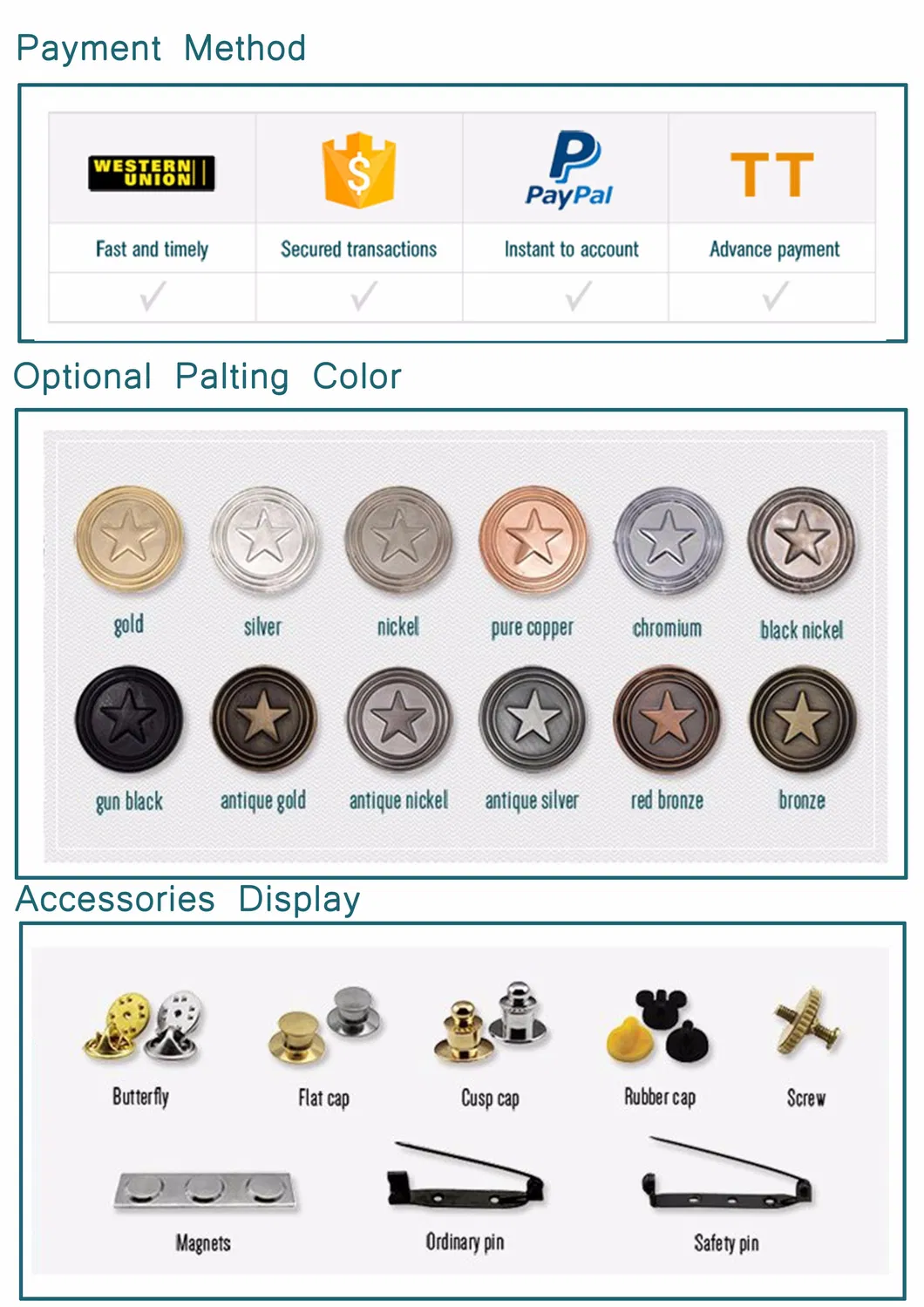 Xinan Zinc Alloy Metal Gold Plating Soft Enamel Badge Lapel Pin