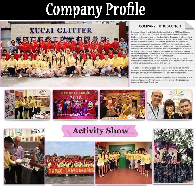 Xucai Factory Direct Wholesale Supply Chunky Mixed Chunky Bulk Iridescent and Rainbow Mixture Polyester Mixed Glitter Sequins for Nails and Face